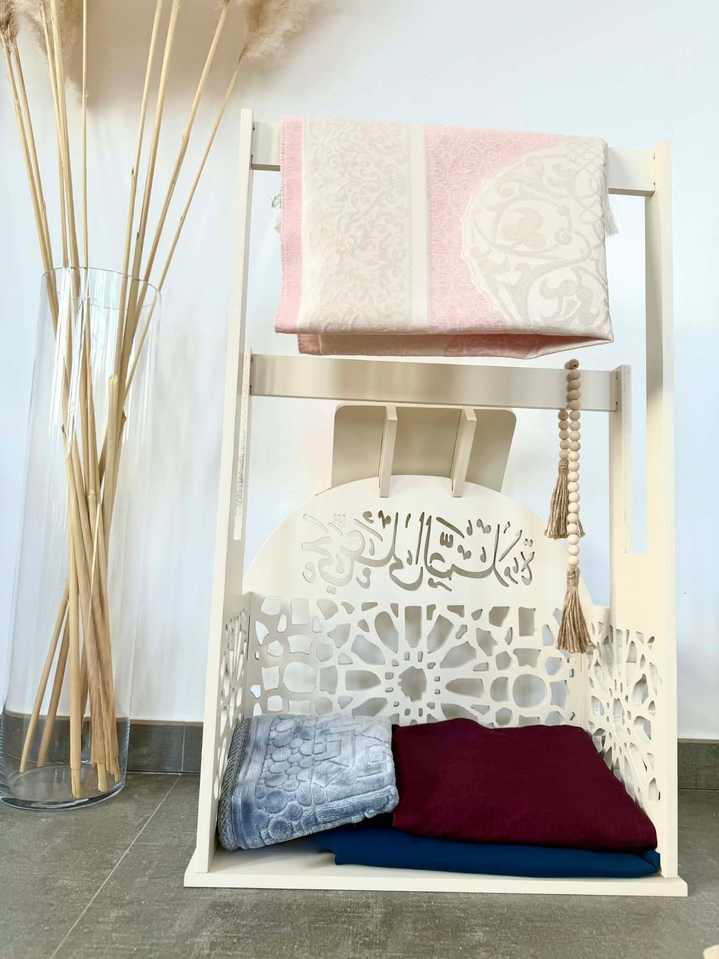 Porte tapis de prière et Coran